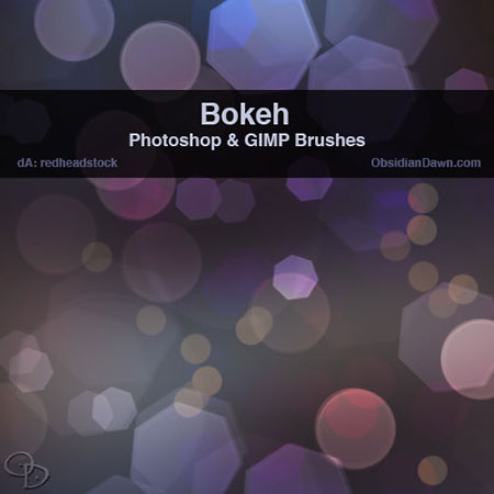 Кисть для фотошопа - Боке (Bokeh)