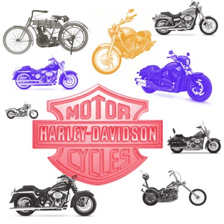 Кисть для фотошопа - Харлей Девидсон Harley-Davidson