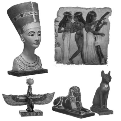 Кисть для фотошопа - Египетские артефакты