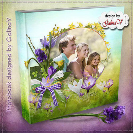 Рамка для фото  - Весенняя фото книга для всей семьи - Светлый праздник Пасха Часть 1 