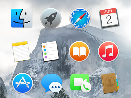 Иконки - OS X Yosemite 