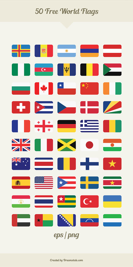 Иконки - Флаги стран