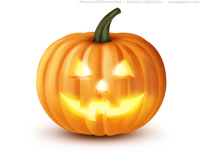 Иконки для фотошоп - Halloween тыква
