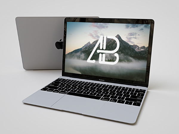 PSD исходник - MacBook (Mock Up)