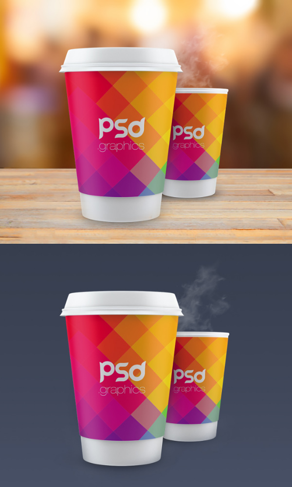 PSD исходник - Чашка Кофе MockUp