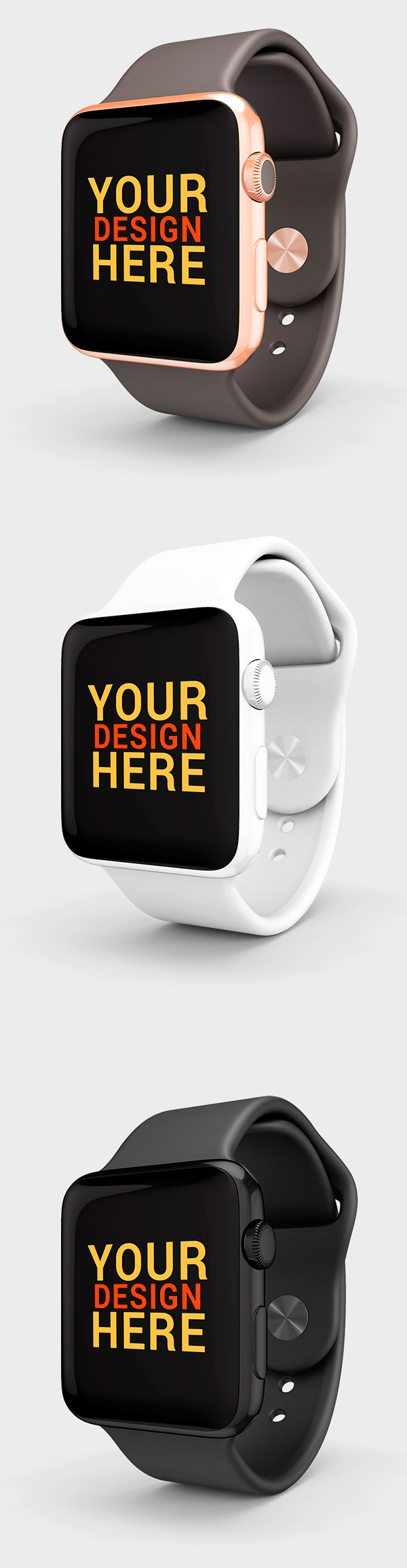 PSD исходник - Часы Apple Watch MockUp
