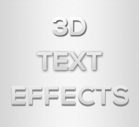 PSD исходник - 3D эффект