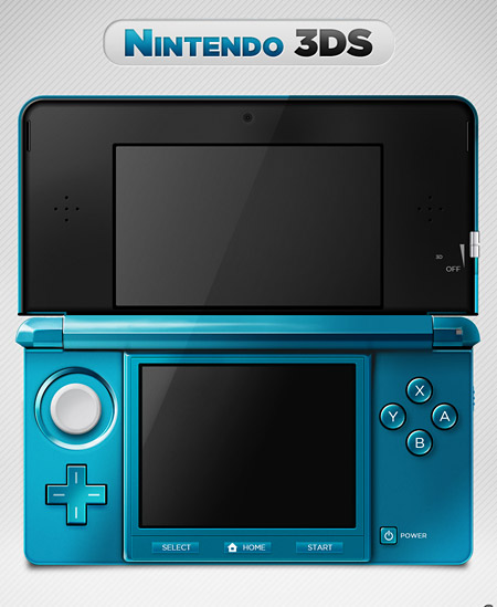 PSD исходник - Nintendo 3DS