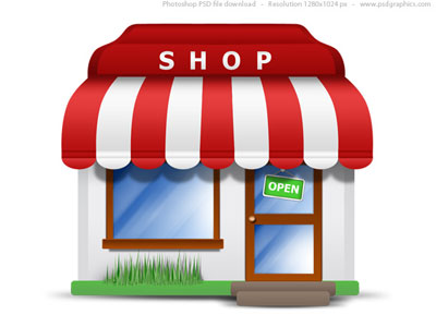 PSD исходник - Shop магазин