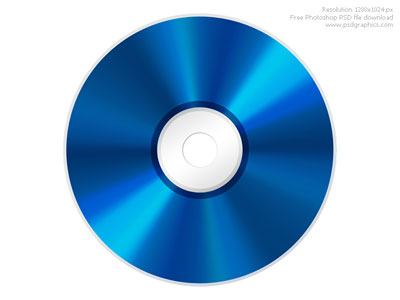 PSD исходник - Blu-ray диск