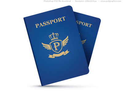 PSD исходник - Паспорт