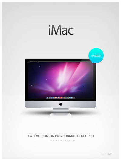 PSD исходник - iMac