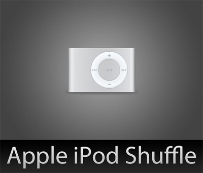 PSD исходники - iPod Shuffle