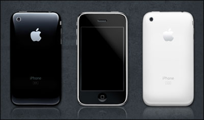 PSD исходник - iPhone 3GS