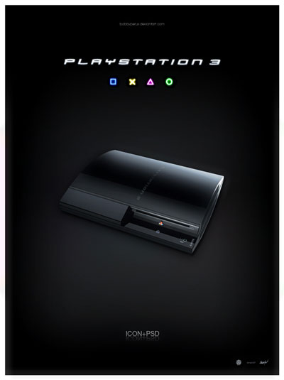 PSD исходник - PlayStation3