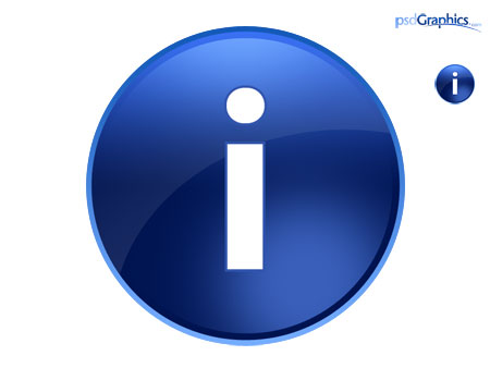 PSD исходник - info icon