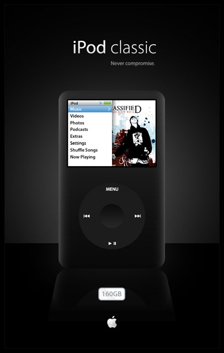 PSD исходник - iPod