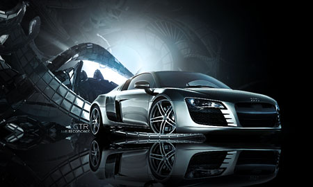 PSD исходник - Audi GTR