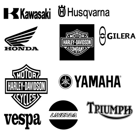 Фигуры для фотошопа - Логотипы мотоциклов