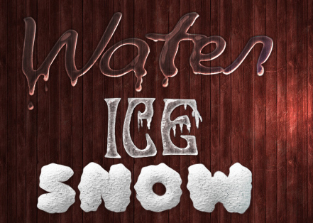 Стили - Лед, снег и вода