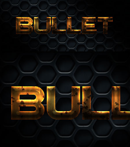 Стиль для фотошоп - Bullet