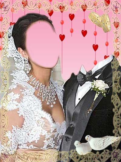 Фото жениха и невесты без лица для фотошопа