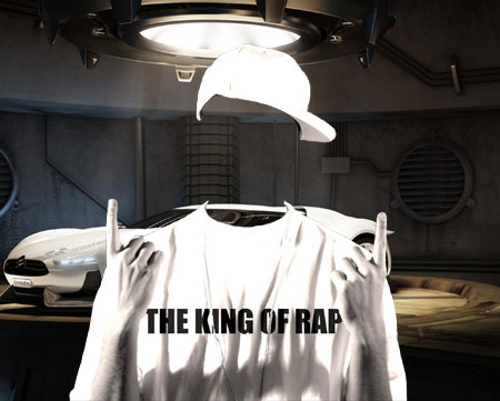 Шаблон для фото - Король Rap