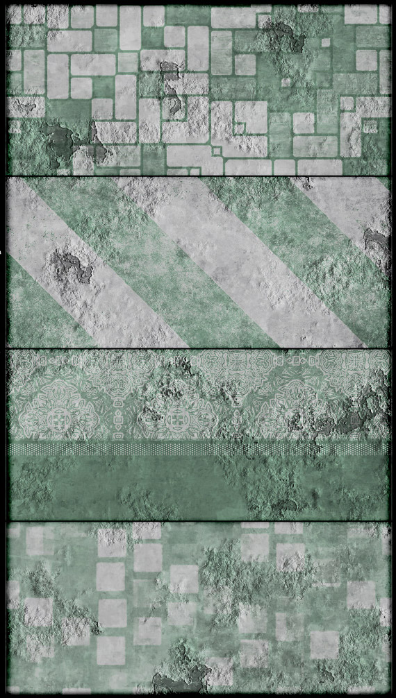 Фоны для фотошопа - Зелёный гранж
