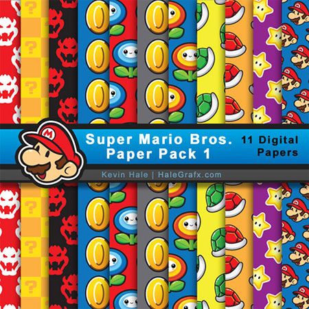 Фоны для фотошопа - Супер Марио