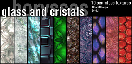 Фоны для фотошопа - Стекло и кристаллы