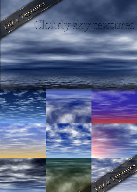 Фоны для фотошопа - Облачное небо
