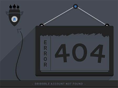 Web-дизайн - Ошибка 404