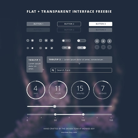 Web-дизайн - Веб-элементы Flat UI