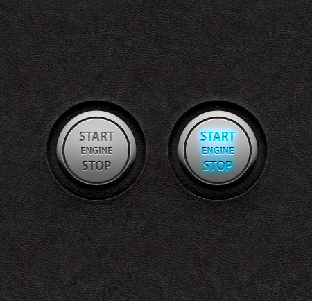Web-дизайн - Кнопка Start Stop