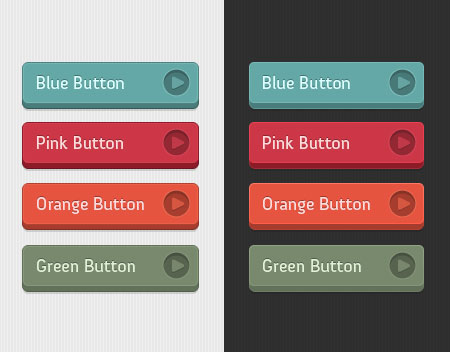 Web-дизайн -  Цветные кнопки