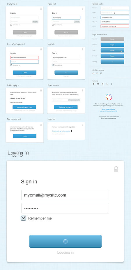 Web-дизайн -  Регистрация