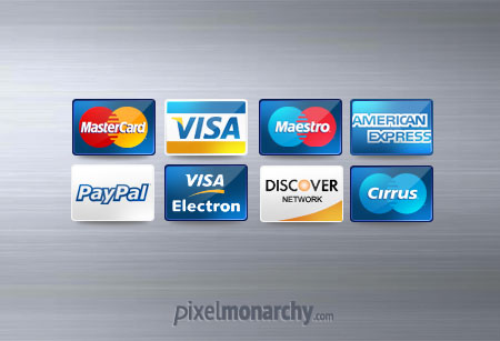 Web-дизайн - Иконки кредитных карт