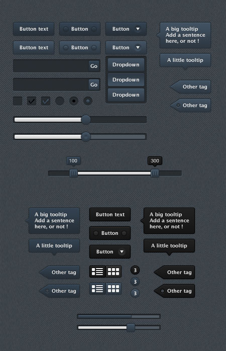 Web-дизайн -  Web UI Set