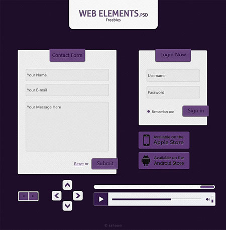 Web-дизайн -  Веб-элементы