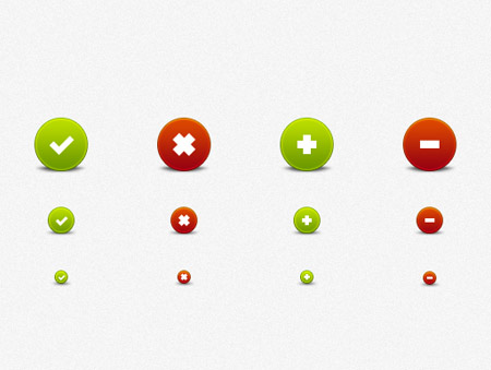 Web-дизайн -  Круглые кнопки