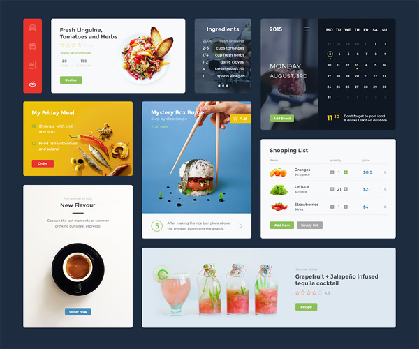 Web-дизайн - Ресторан 