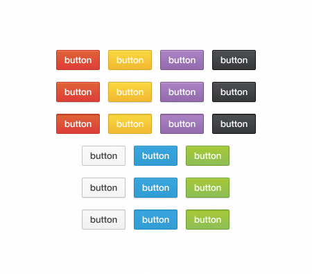 Web-дизайн - Набор кнопок